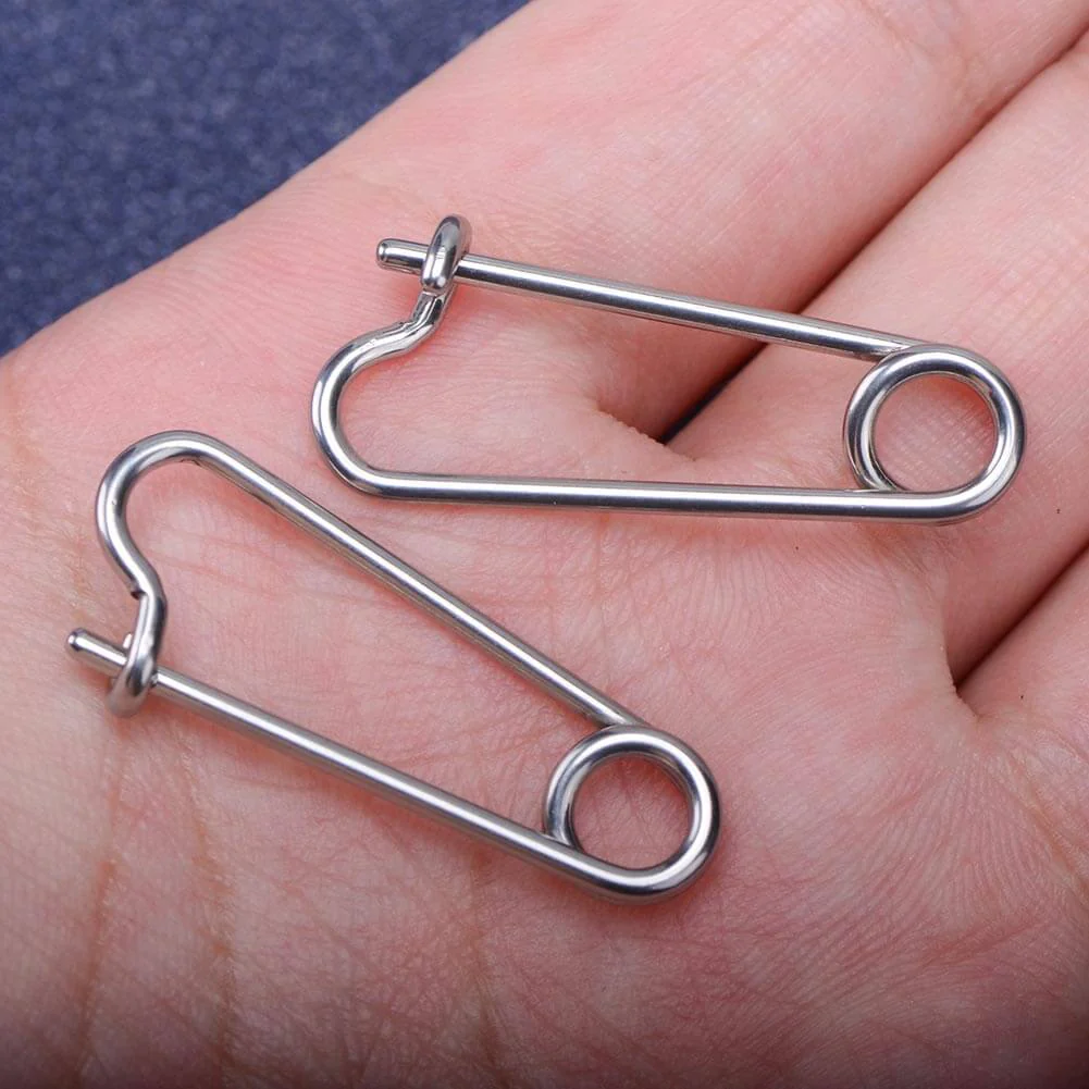 Pin Nipple Barbell Rings Pair - Image 3