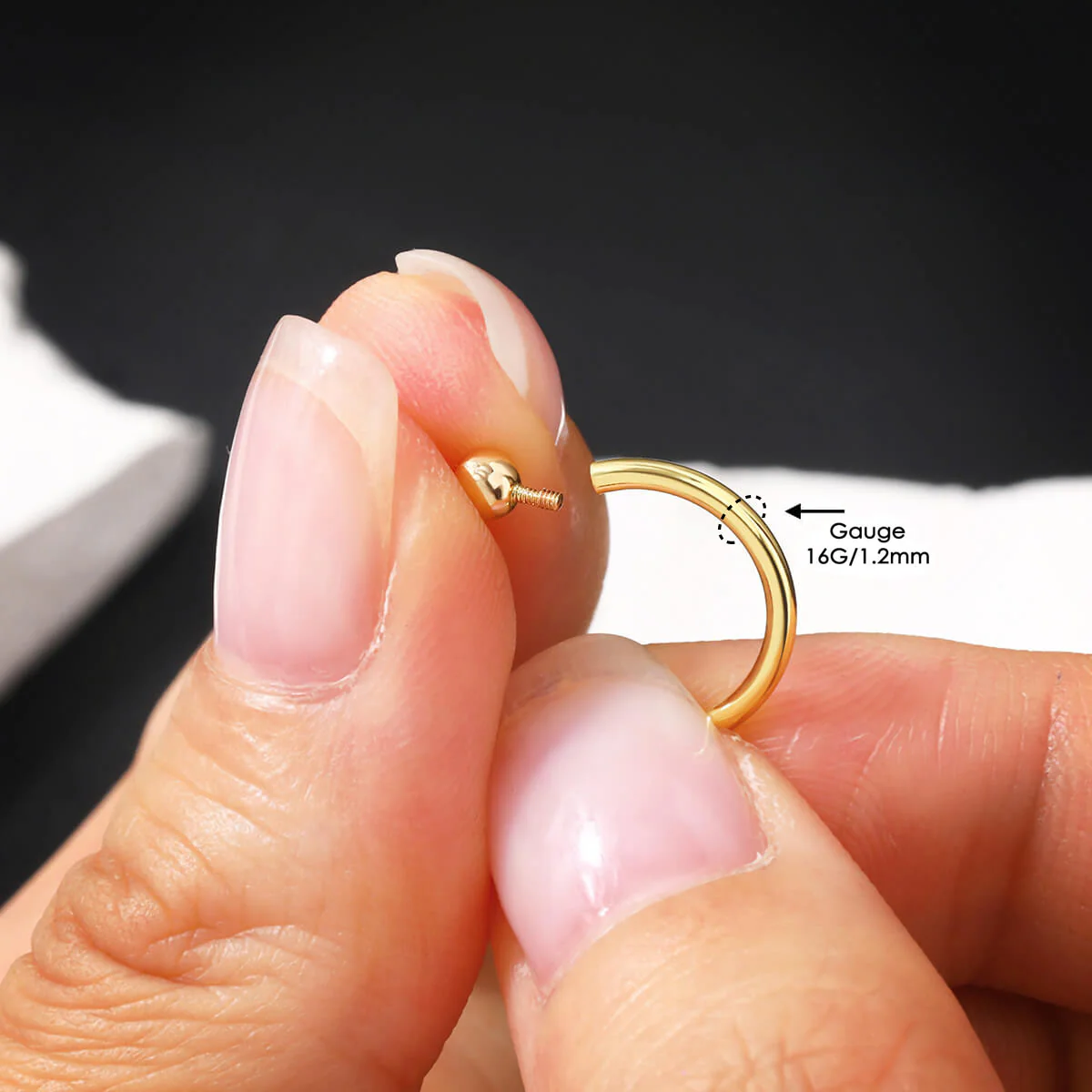 14K Gold Replacement Ball - Image 3