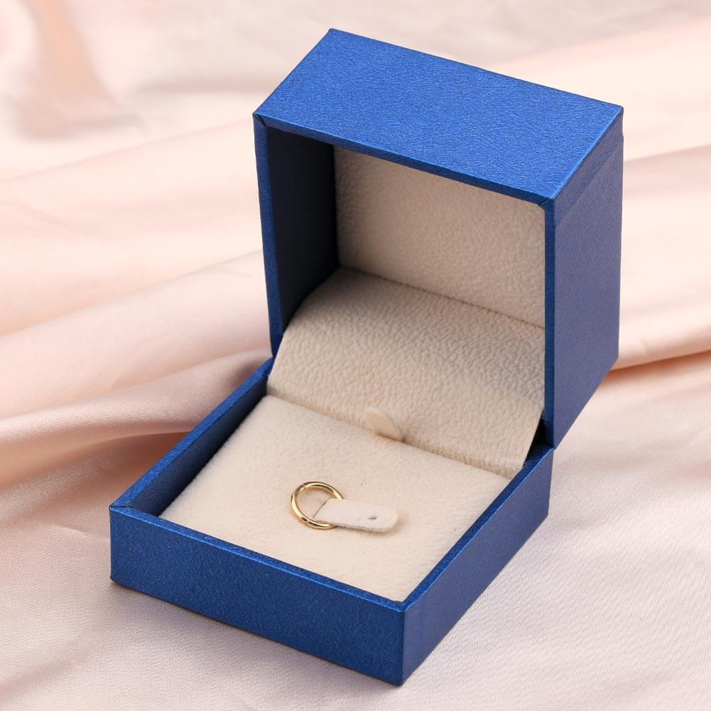 14K Gold Hinged Hoop Cartilage Earring - Image 4