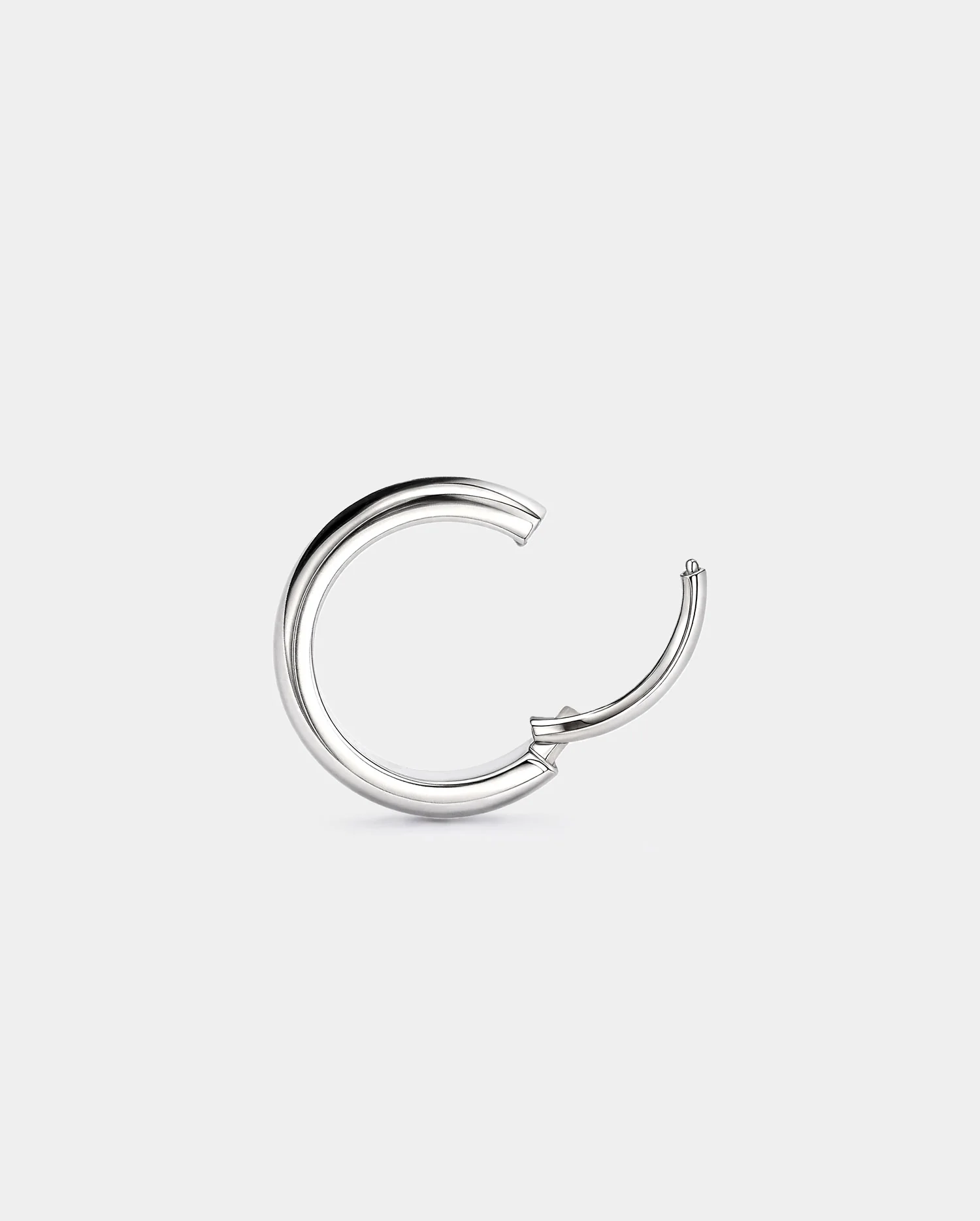Smooth Thick Nose Hoop - Image 6