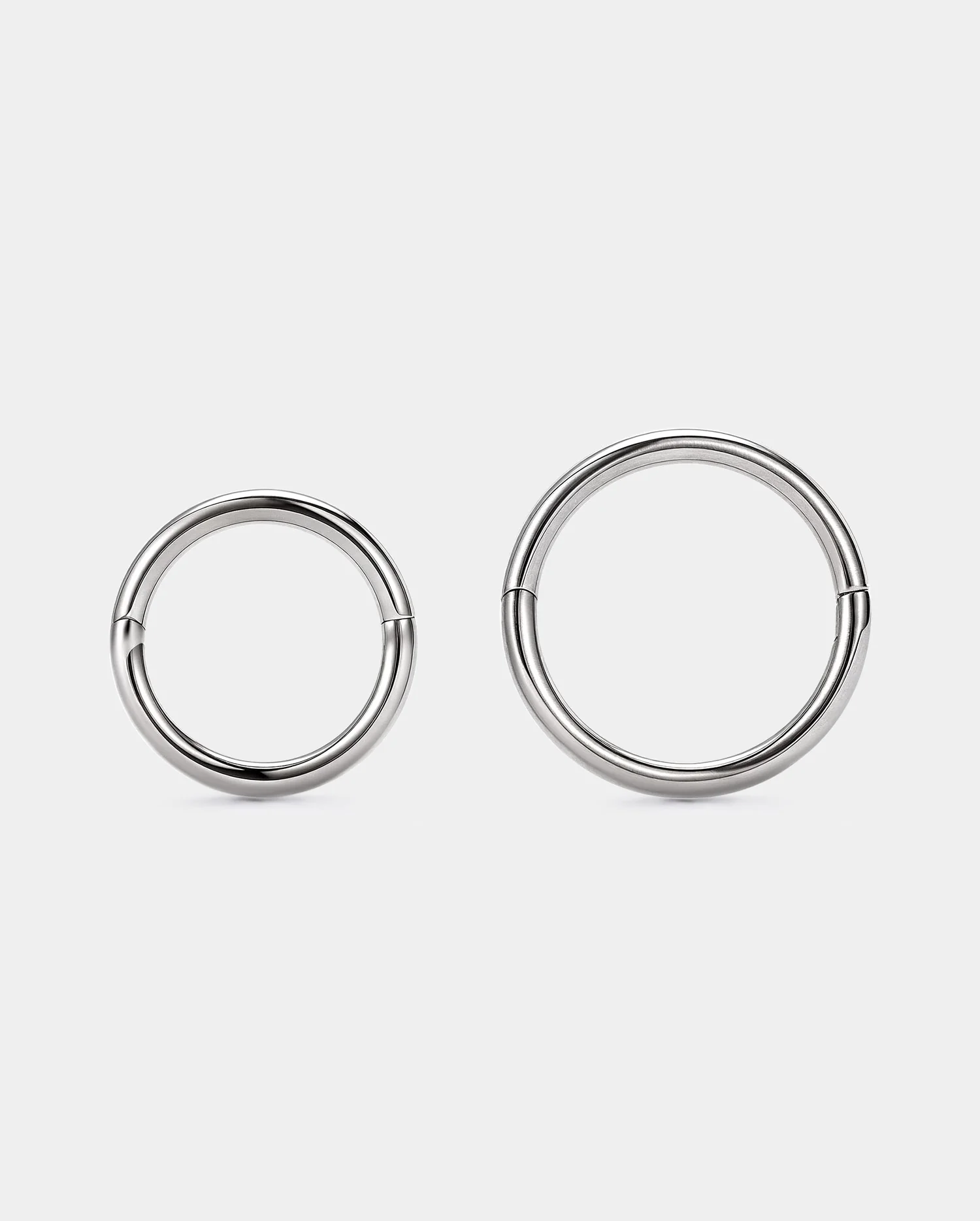 Titanium Water Buffalo Septum Nose Ring - Image 4